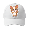 Funzi Stories Puppy Snapback Cap White Front