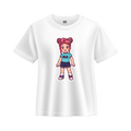 Funzi Stories — Pink Hair Girl (RiLD) T-Shirt