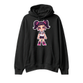 Funzi Stories — Black Hair Girl Hoodie