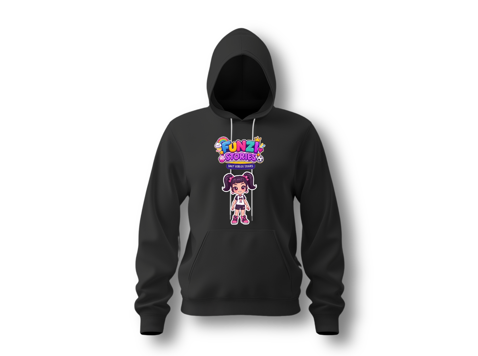 Funzi Stories — Purple Girl Hoodie